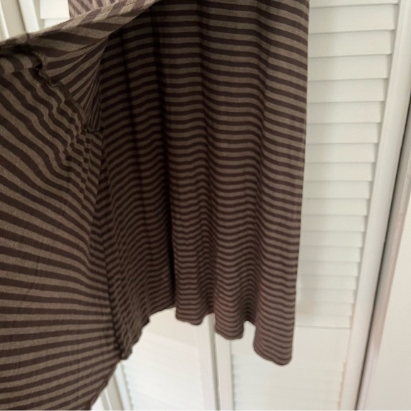 Athleta Midi Skirt Stretch Jersey Knit Sz S Army Green - Picture 6 of 9